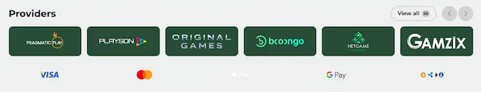 Nomaspin Casino Games